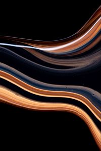Preview wallpaper paint, waves, stripes, abstraction