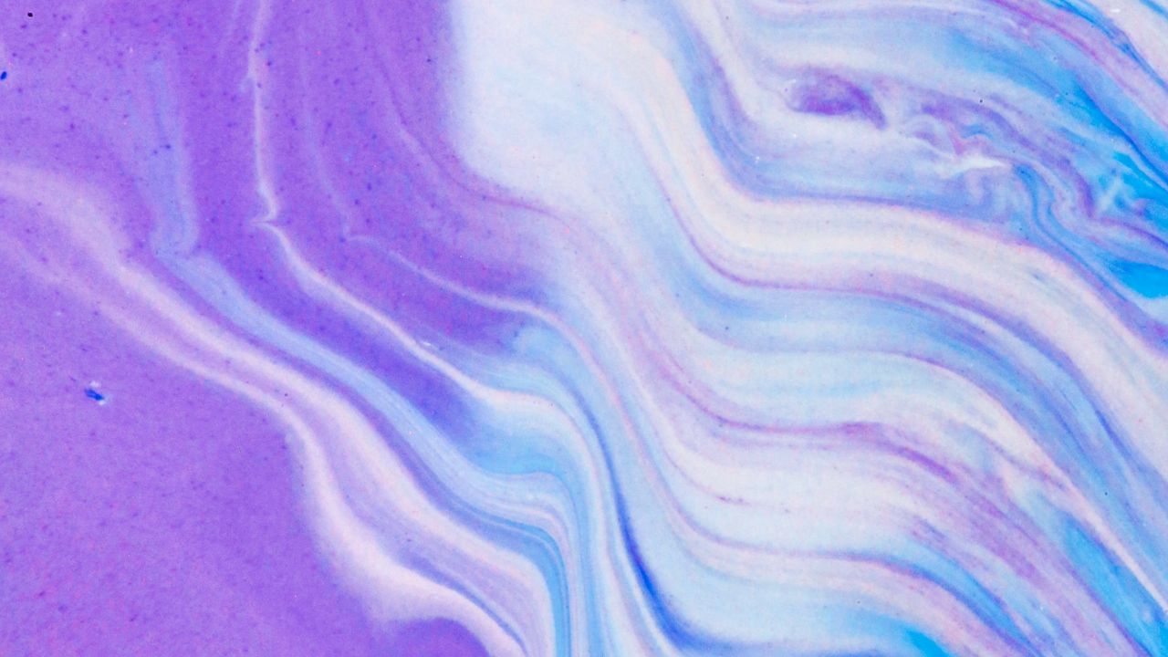 Wallpaper paint, waves, wavy, purple, stripes hd, picture, image