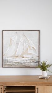 Preview wallpaper painting, plant, decor, interior, white