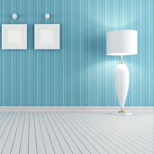 Preview wallpaper paintings, floor, wall, lamp