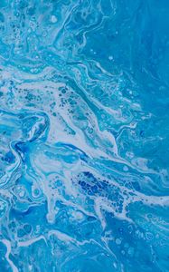 Preview wallpaper paints, liquid, stains, spots, blue