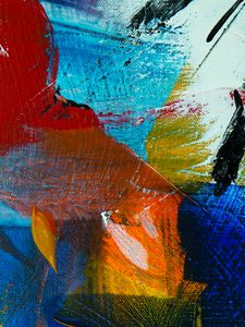 Preview wallpaper paints, multi-colored, abstraction, canvas, brush strokes