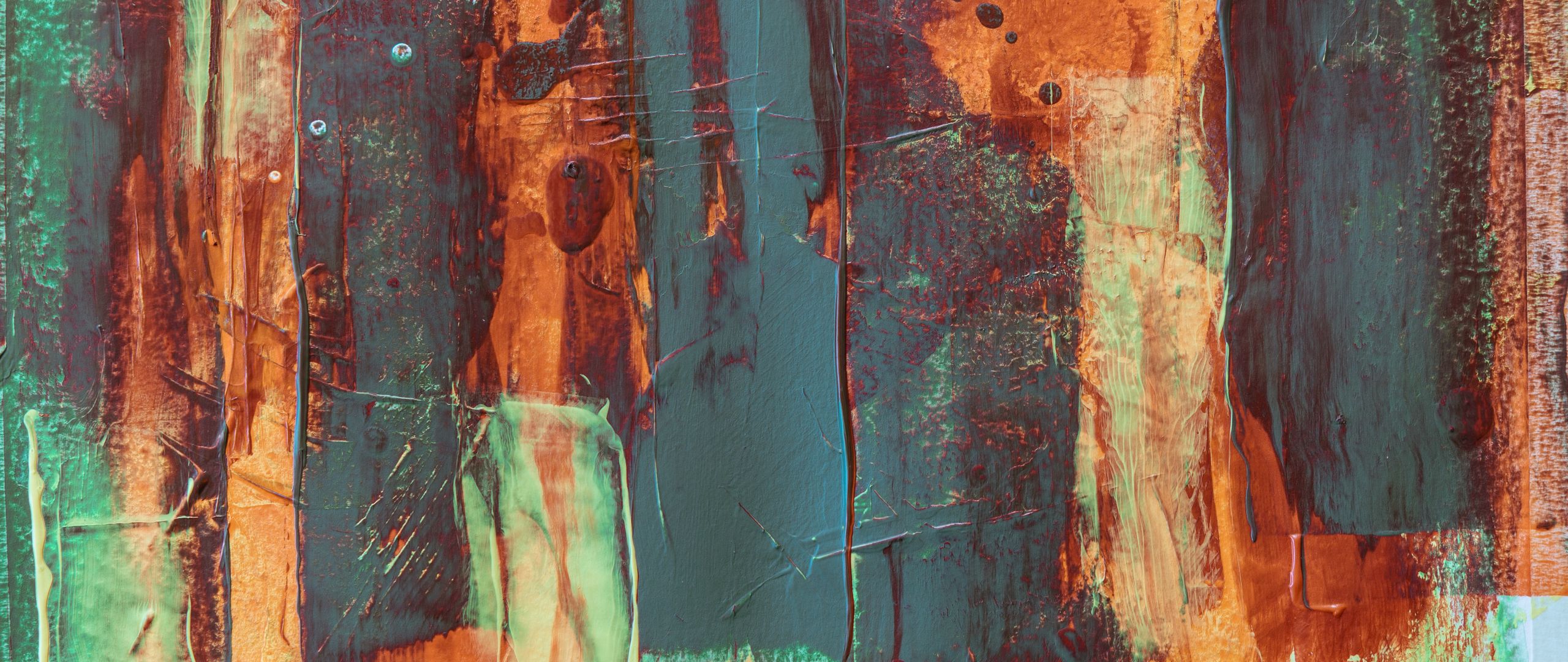 2560x1080 Wallpaper paints, painting, stains, smudges, modern