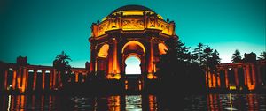 Preview wallpaper palace, arch, architecture, palace of fine arts theatre, san francisco, united states
