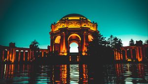 Preview wallpaper palace, arch, architecture, palace of fine arts theatre, san francisco, united states