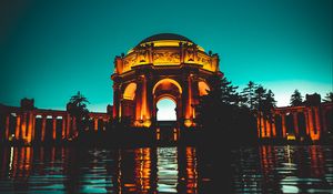 Preview wallpaper palace, arch, architecture, palace of fine arts theatre, san francisco, united states