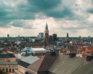 Preview wallpaper palace, architecture, christiansborg palace, copenhagen, denmark