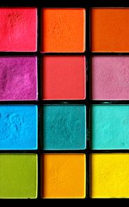 Preview wallpaper palette, color, shades, paint, multi-colored, cosmetics