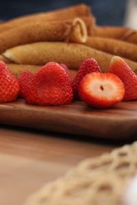 Preview wallpaper pancakes, muffins, strawberries