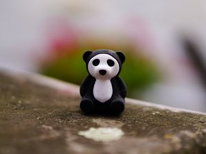 Preview wallpaper panda, toy, figurine