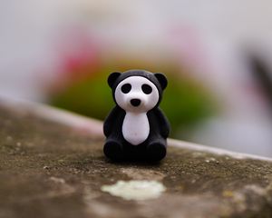 Preview wallpaper panda, toy, figurine