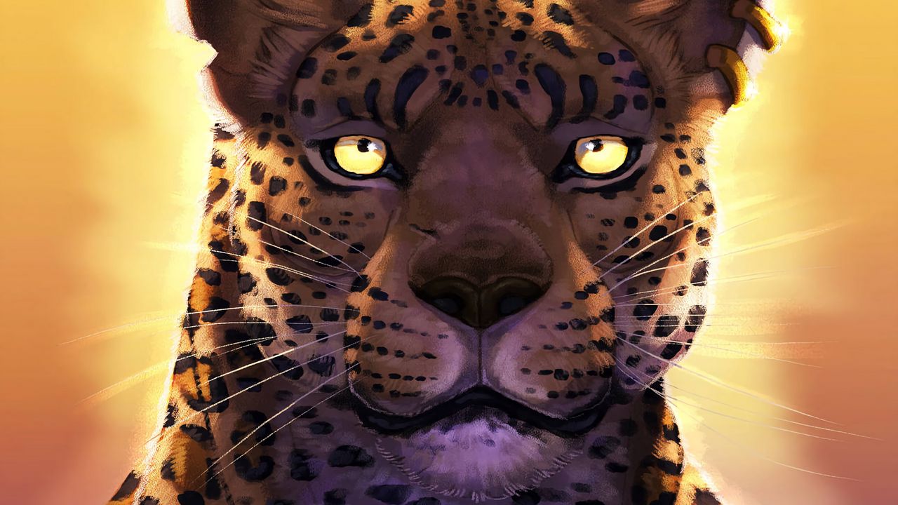 Wallpaper panther, leopard, predator, muzzle