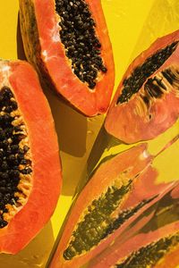 Preview wallpaper papaya, fruit, tropical, exotic, ripe