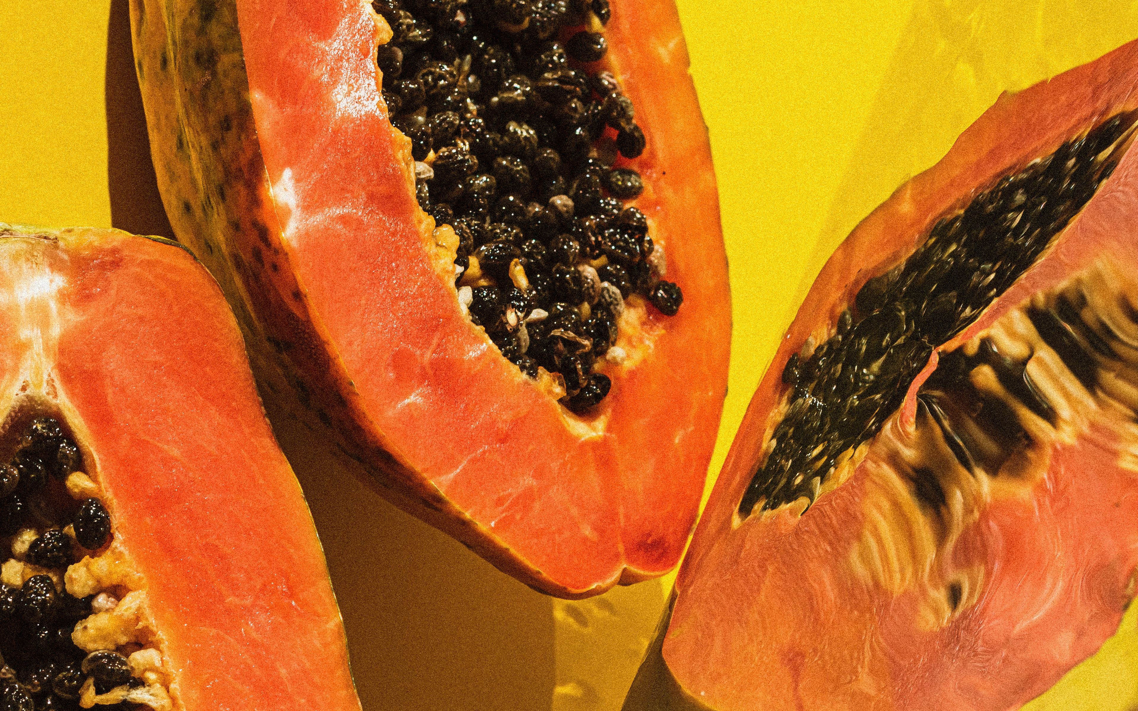 Download wallpaper 3840x2400 papaya, fruit, tropical, exotic, ripe 4k ultra  hd 16:10 hd background