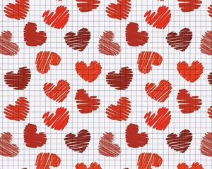 Preview wallpaper paper, cells, heart, surface, texture