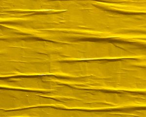 Preview wallpaper paper, folds, surface, texture, yellow