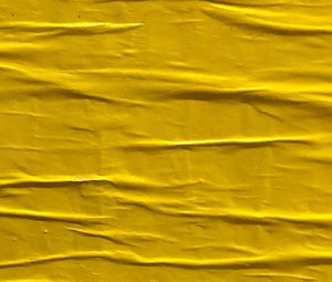 Preview wallpaper paper, folds, surface, texture, yellow