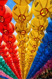 Preview wallpaper paper lanterns, lanterns, colorful