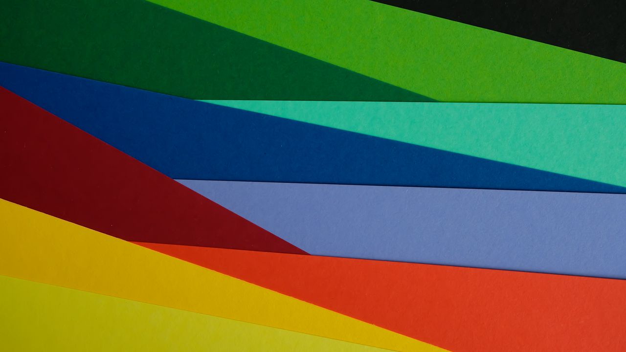 Wallpaper paper, multicolored, rainbow, colors
