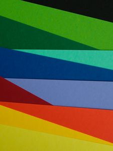 Preview wallpaper paper, multicolored, rainbow, colors