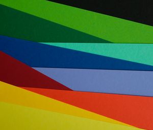 Preview wallpaper paper, multicolored, rainbow, colors