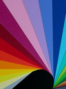 Preview wallpaper paper, rainbow, colorful