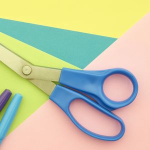 Preview wallpaper paper, scissors, creativity, bright