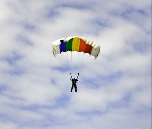 Preview wallpaper paraglider, air, sky