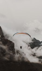 Preview wallpaper paraglider, parachute, flying