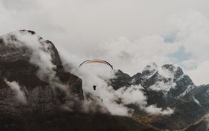 Preview wallpaper paraglider, parachute, flying