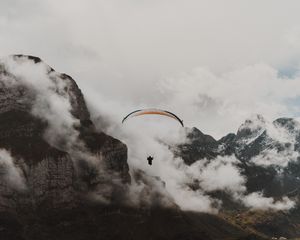 Preview wallpaper paraglider, parachute, flying