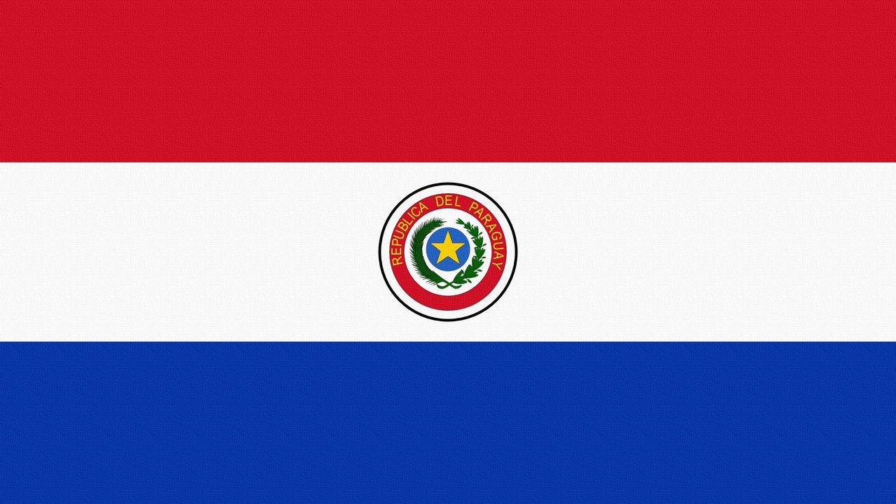 Wallpaper paraguay, flag, line