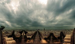 Preview wallpaper paris, buildings, sky