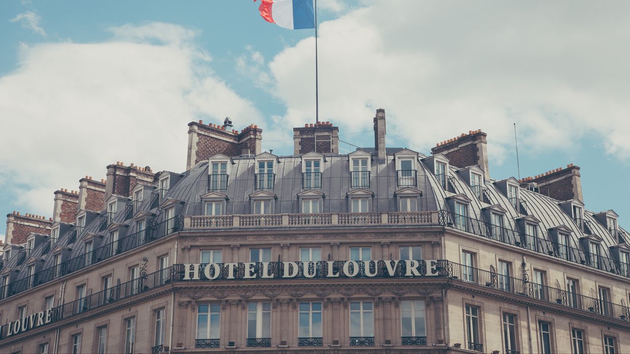 Wallpaper paris, france, hotel, hotel du louvre