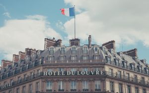 Preview wallpaper paris, france, hotel, hotel du louvre