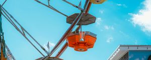 Preview wallpaper park, attraction, ferris wheel, summer