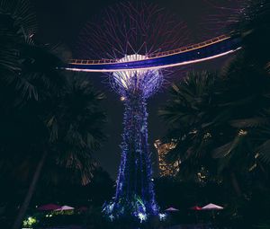 Preview wallpaper park, landscape design, palm trees, scenery, singapore