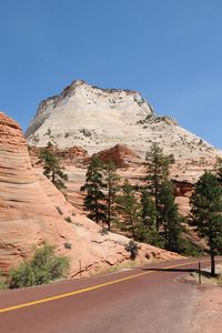 Preview wallpaper park, usa, road, zion, nature