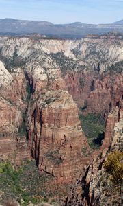 Preview wallpaper parks, usa, zion, utah, rock, nature