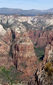 Preview wallpaper parks, usa, zion, utah, rock, nature