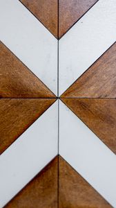 Preview wallpaper parquet, lines, wood, brown, white