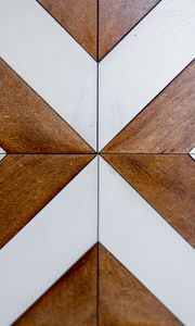 Preview wallpaper parquet, lines, wood, brown, white