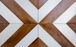 Preview wallpaper parquet, lines, wood, brown, white