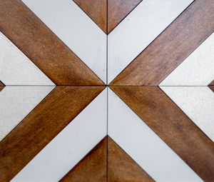 Preview wallpaper parquet, lines, wood, brown, white