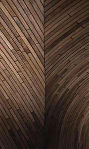 Preview wallpaper parquet, texture, wooden, surface, brown