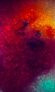 Preview wallpaper particles, colorful, glitter, abstraction
