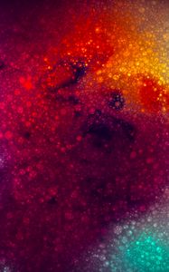 Preview wallpaper particles, colorful, glitter, abstraction