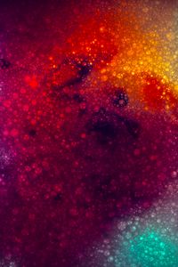 Preview wallpaper particles, colorful, glitter, abstraction