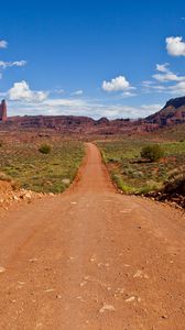 Preview wallpaper path, canyon, rocks, desert, moab, utah