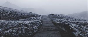 Preview wallpaper path, fog, frost, snow